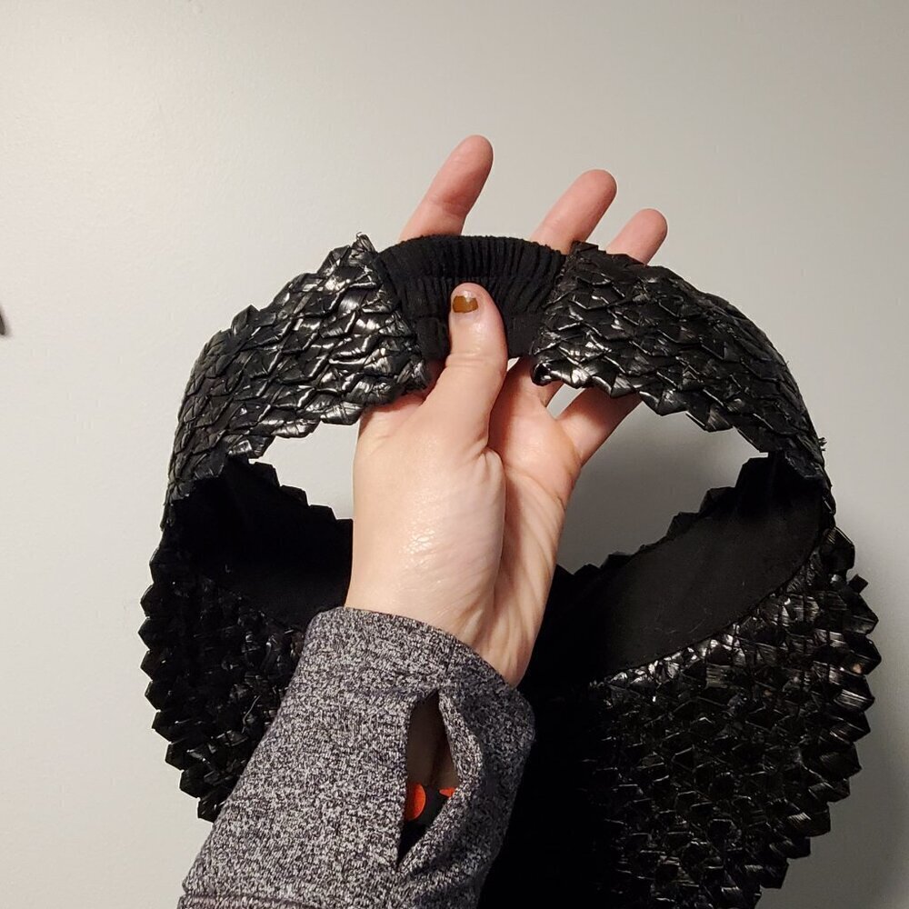 Hemlock Hat Co Capri Visor Black — image 7 of 8